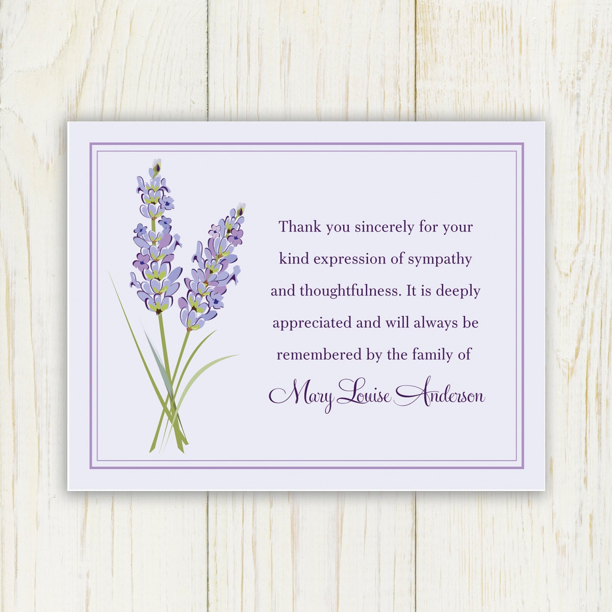 Thank You Funeral Cards Printable Images And Photos Finder