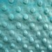 Turquoise Waters Dimple Dot Minky Fabric 40 x 40 Inches