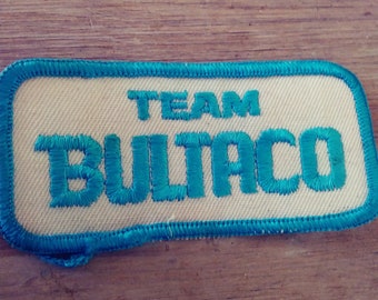 Rare Team BULTACO Motorcycle Patch