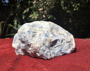 Blue Calcite Large Rock