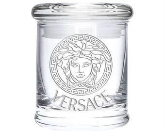 Versace Sandblasted Stash Jar