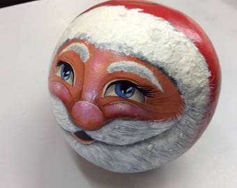 Santa Painted Gourd