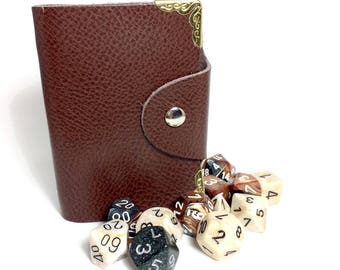 Genuine Leather Spell Book- Dungeons and Dragons