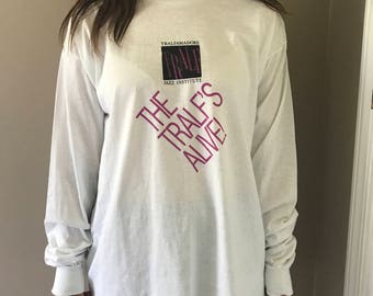 Vintage 1990 The Tralf (Buffalo, NY) Long Sleeve T-Shirt Size XL