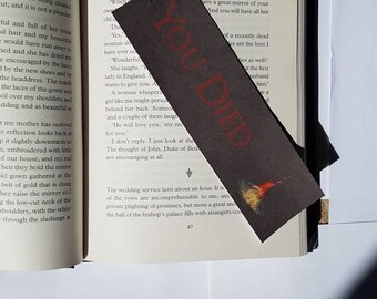 Chicken Boy Smokes Bookmark Laminated Book Mark Repro