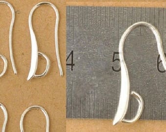 10 earrings (5 pairs) plated sterling silver 925 high range