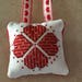 Four hearts ornament