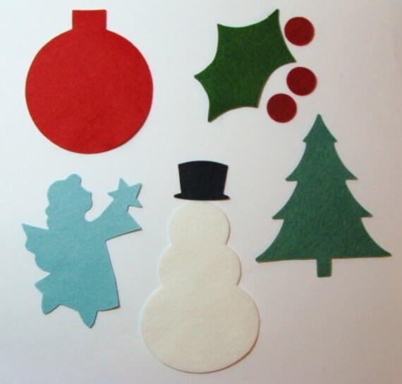 Precut Felt ShapesDie CutsU Choose Image and Wool Felt Blend