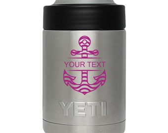 Anchor Yeti Cup Decal, Yeti Decal, Yeti Tumbler Decal for Women and Man, Yeti Personalized Decal, Yeti Cup Decal, Yeti Rambler Decal