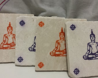 Buddah Coasters (set of 4)