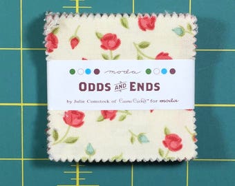 Odds and Ends Cosmo Cricket MINI Charm Pack moda fabrics oop htf