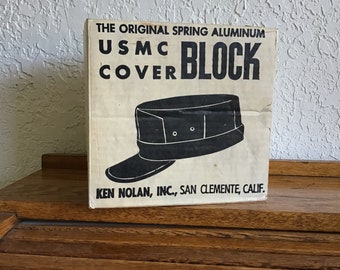 Origional Ken Nolan USMC Cover Block