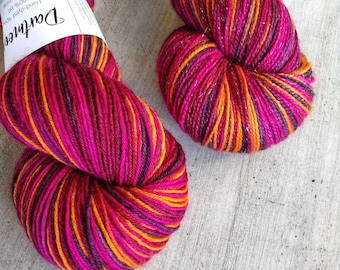 4-colour self-striping sock yarn