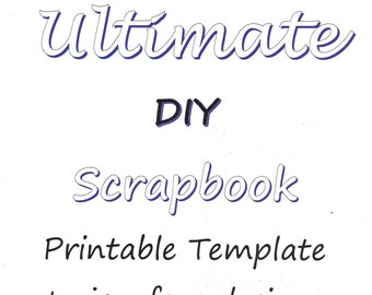 The Ultimate DIY Scrapbook Printable Templates Add On Mats