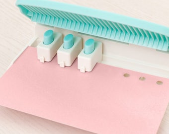 SALE We R Memory Keepers Planner Punch Board W/Standard Hole Punches (660461)