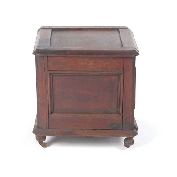 Antique Wood Commode Potty Chair Chamber Pot Toilet Portable - Antique Wood Commode Potty Chair Chamber Pot Toilet Portable