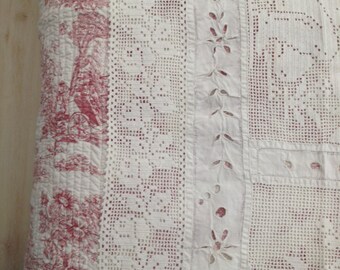 Superb hand-embroidered curtain