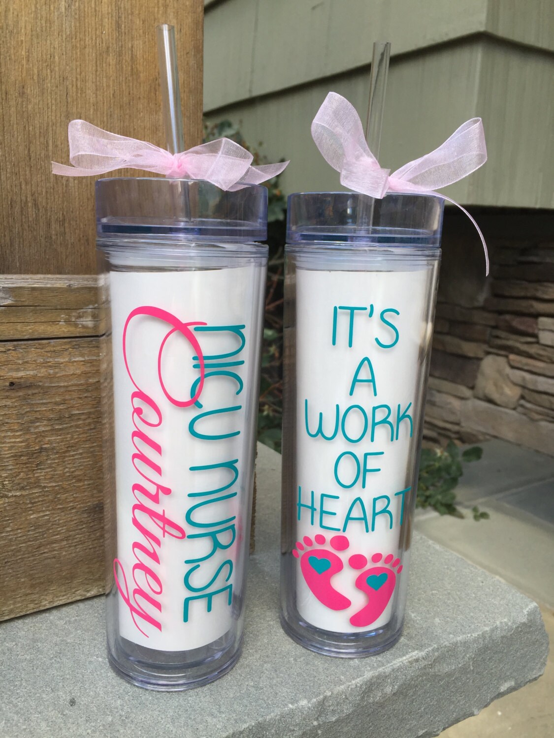 NICU nurse gift nurse present personalized tumbler nurse