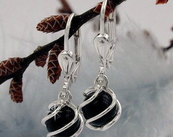 Onyx jewelry silver 925