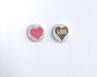 Love Badge Flair Buttons