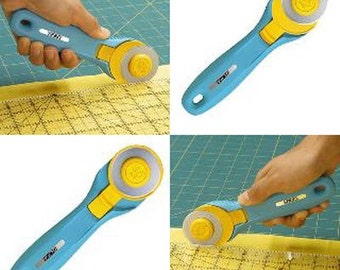 OLFA SPLASH 45mm Rotary Cutter - Precision with Pizzazz - RTY-2/C - Quilters Cutting Tool (w1444)