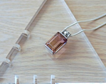 Ametrine Pendant // Ametrine // Ametrine Necklace // Amethyst // Citrine // Sterling Silver