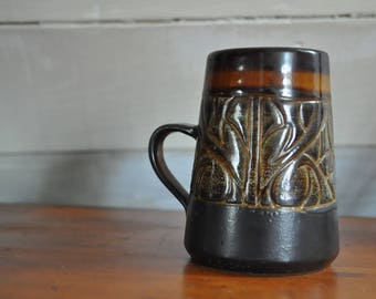 Original vintage 1970's glazed mug