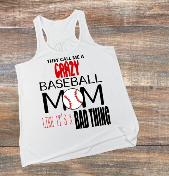 Download Crazy Baseball Mom SVG Shirt svg file