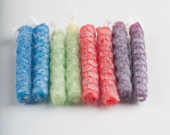 Birthday Rolled Beeswax Candle