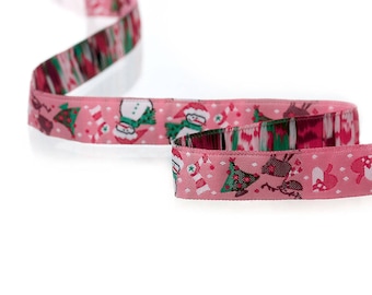 Snowman winter 16 mm - SC70575 theme - woven Ribbon