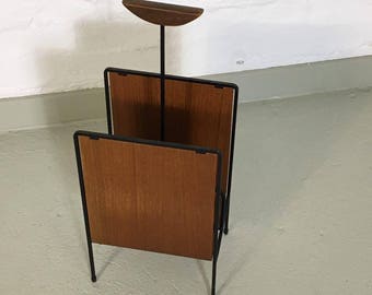 Mid century teak newsstands umbrella stand