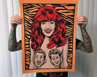 Peg Bundy - Screen Printed Posted