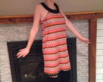 70's Inspired Retro shift dress