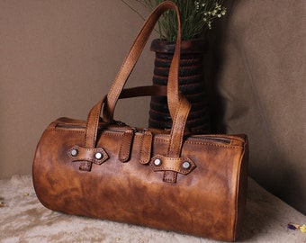 Leather Duffel Bag, Travel Bag, Overnight Bag, Weekender Bag, Duffle Bag, Gym Bag, Leather Sports Bag, Camera Bag