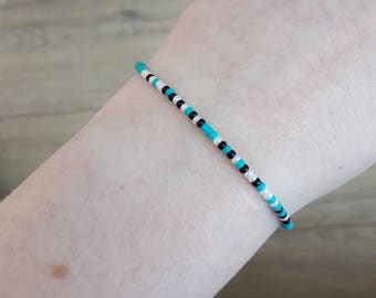 Handmade 'F*ck Anxiety' Morse Code Bracelet | Adjustable | Anxiety Awareness