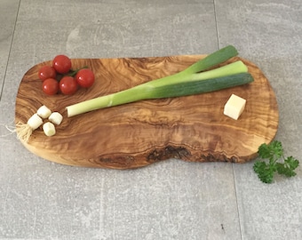 Olive Wood Cutting Board, Rustic Chopping Board, Rustic Edge, Natural Board, Bio, Gift, Parsley Board