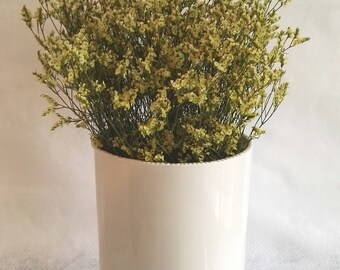 Off White Cylinder Vase, Tall Vase, White Ceramic Vase, Ceramic Vase, Handmade Ceramic Vase, Pottery Vase, Flower Vase, Vintage Vase