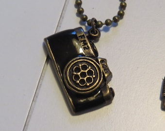 Antique Camera pendant necklace One of a Kind
