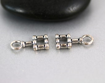 Crimp Ends - 3 Strand - Crimp Beads - Sterling Silver