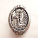 Celluloid Pin Our Lady of Lourdes ca 1920