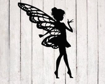 Fairy SVG | Fairy Cut File | Silhouette Files | Cricut Files | SVG Cut Files | PNG Files