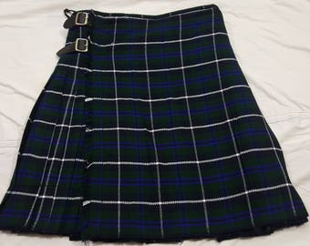 SALE Douglas Tartan kilt Custom Made Size Length