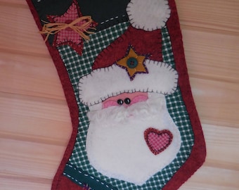 A Starry Santa Stocking