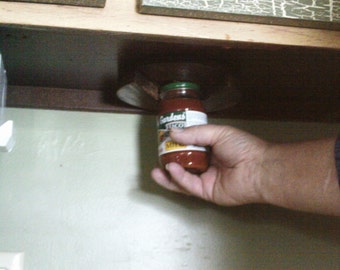 Cabinet Mounted Jar Opener