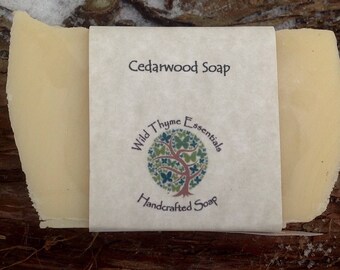 Cedar Wood Tallow Soap Palm Oil Free