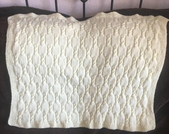 Sammi Cable Knit Blanket - Dusty main image 1