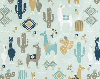 Llama fabric duck cotton fabric llama duck fabric fabic by the yard novelty fabric llama duck print duck cotton fabric cotton by the yard