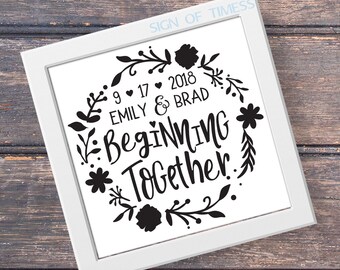 Download Wedding SVG Wedding Sign DFX PNG Svg And So Our