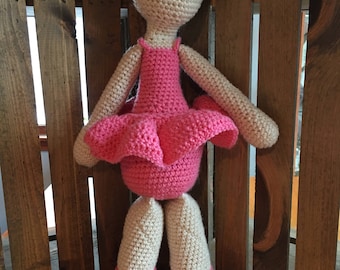 Crocheted Ballerina Doll