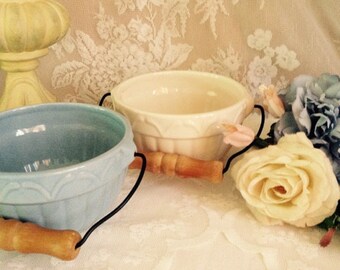 Country Cottage Kitchen Mixing Bowls